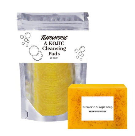 Turmeric Cleansing Pads Compressed Facial Sponges