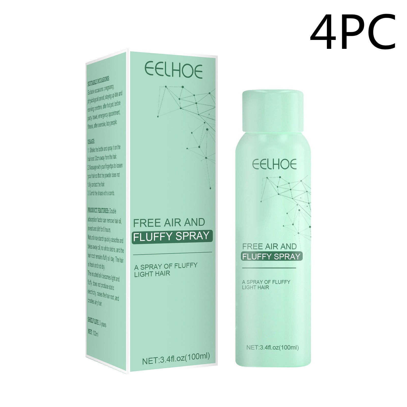 sèche cheveux air doux dégraissant pour la tête