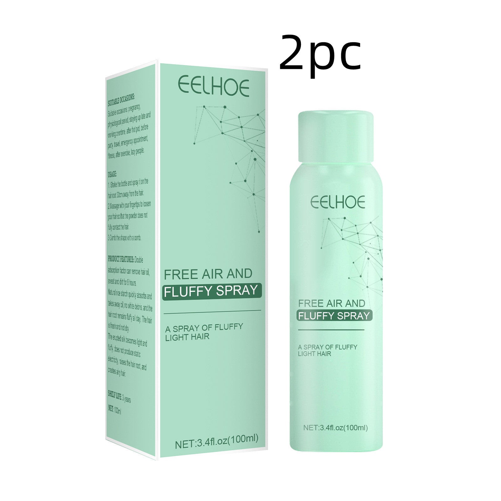 sèche cheveux air doux dégraissant pour la tête