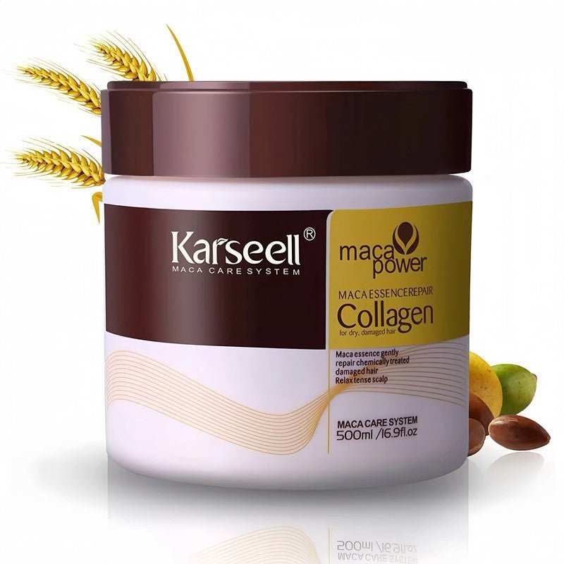 masque réparateur intense & éclat au kératine pour tous types de cheveux - larenn