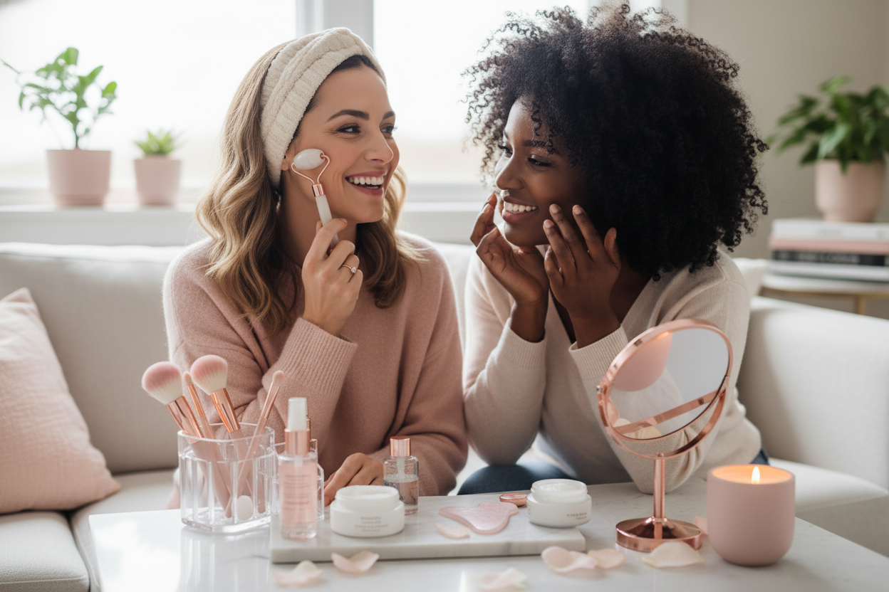 The finishing touch matters 💕
Shop beauty accessories that complete your self-care routine and express your unique style every day.

add women to it, make sure it look adorable and humanize